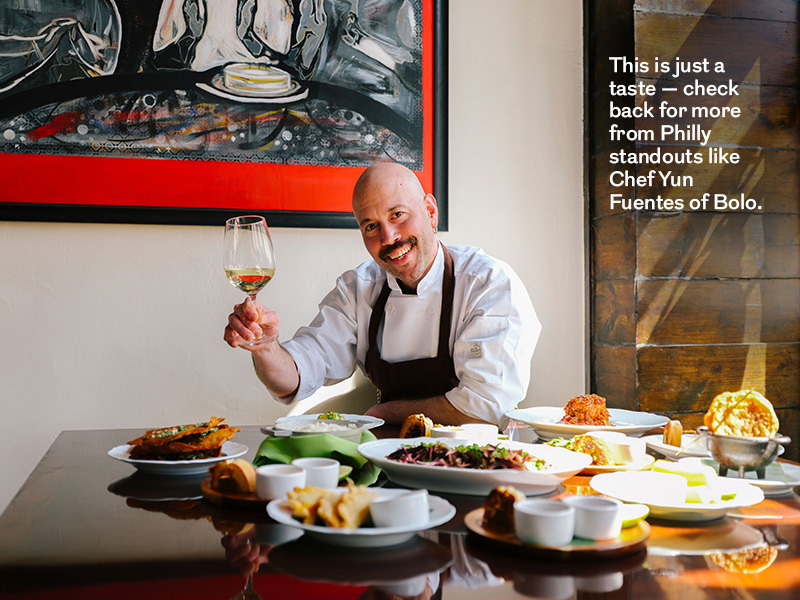 Image featuring the chef from Bolo, a Philadelphia Puerto Rican restaurant. Bolo is a featured restaurant in the Inquirer Food Fest, happening November 15th, 2025, in Philadelphia, PA at the Fillmore.