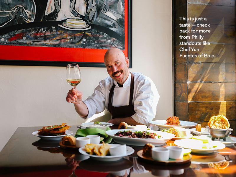 Image featuring the chef from Bolo, a Philadelphia Puerto Rican restaurant. Bolo is a featured restaurant in the Inquirer Food Fest, happening November 15th, 2025, in Philadelphia, PA at the Fillmore.